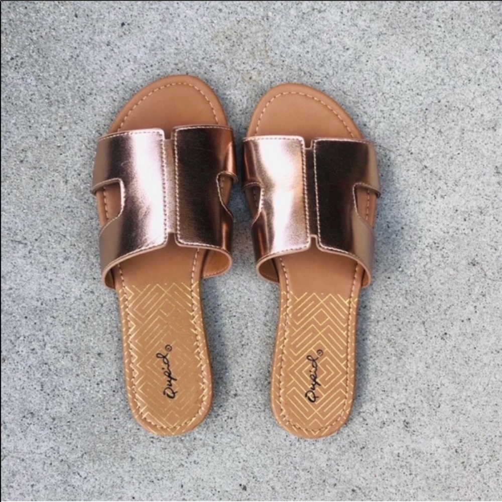 NEW Sofia Sandal- Rose Gold - Picture 4 of 4